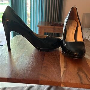 Cole Haan Glossy Black Heels